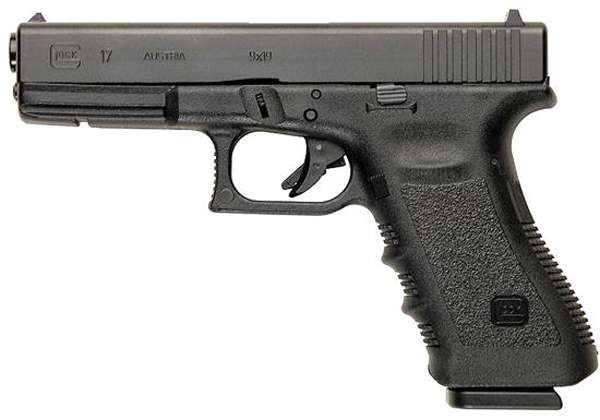 Glock 17 Gen3 9mm 4.40" 17Rds 2 Mags Matte Black