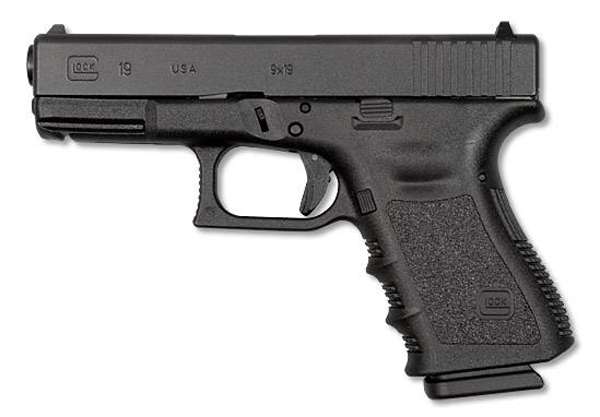 Glock 19 Gen3 9MM 4.02" 15Rds 2 Mags Matte Black