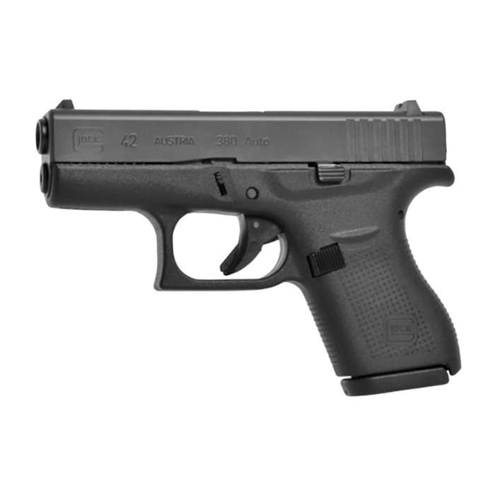 Glock 42 Gen3 380ACP 3.25" 6Rds 2 Mags Rebuilt Matte Black