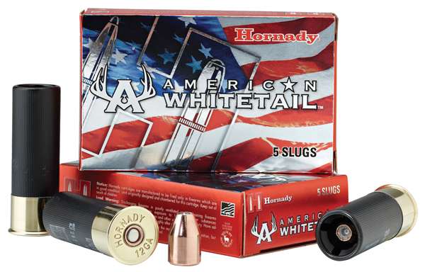 Hornady 86271 American Whitetail Interlock 12ga 325 GR Slug 5Box/20Case