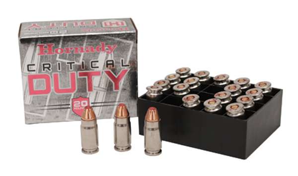 Hornady 91296 Critical Duty  357 Sig 135 gr FlexLock 20 Bx/ 10 Cs