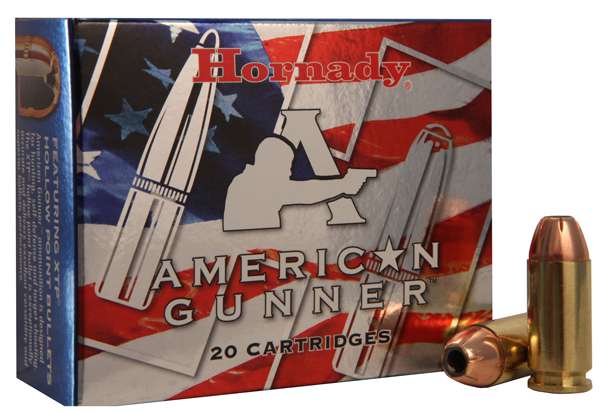 Hornady 91364 American Gunner  40 S&W 180 gr XTP Hollow Point 20 Bx/ 10 Cs