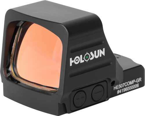 Holosun Technologies 507 Elite Competition, Green Dot, MRS Reticle, Black