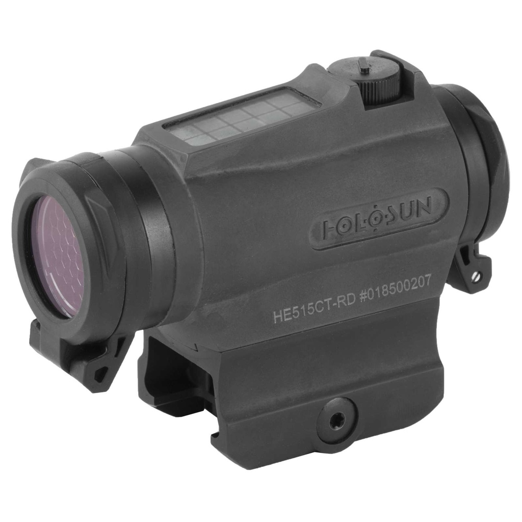 Holosun HE515CT-RD Red Dot Red Reticle Solar QD Mount Black