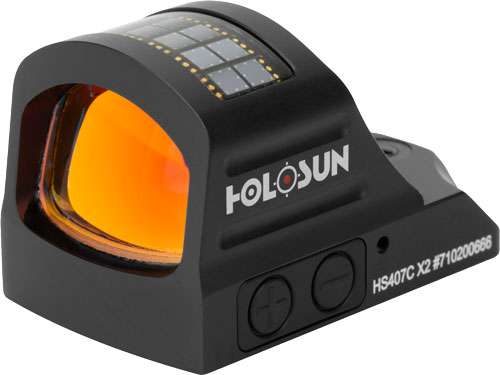 Holosun 407C-X2 Red Dot 2 MOA Black