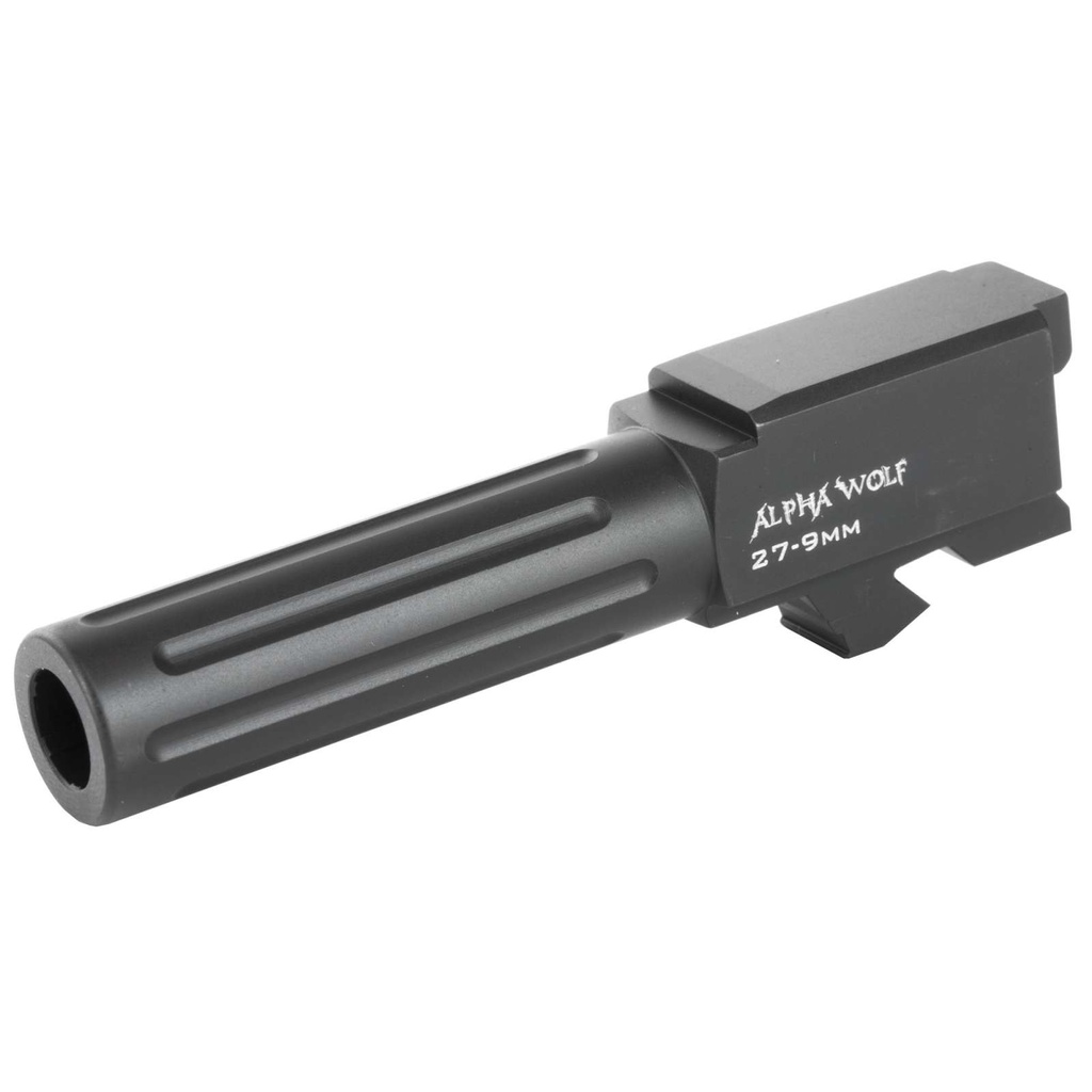 Lone Wolf AlphaWolf Barrel Glock 27/33 9mm Conversion Fluted Black