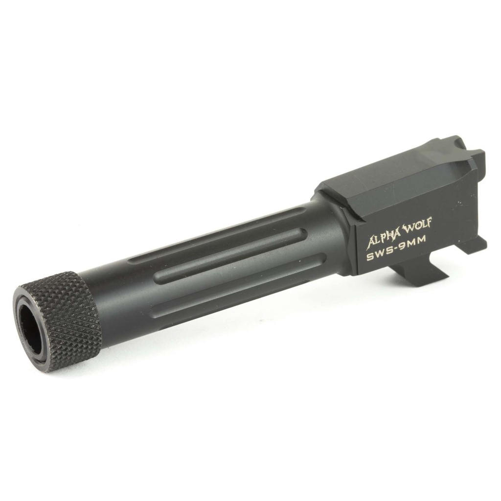 Lone Wolf Distributors AlphaWolf S&W M&P Shield 9 Threaded 9MM 3.9" Barrel