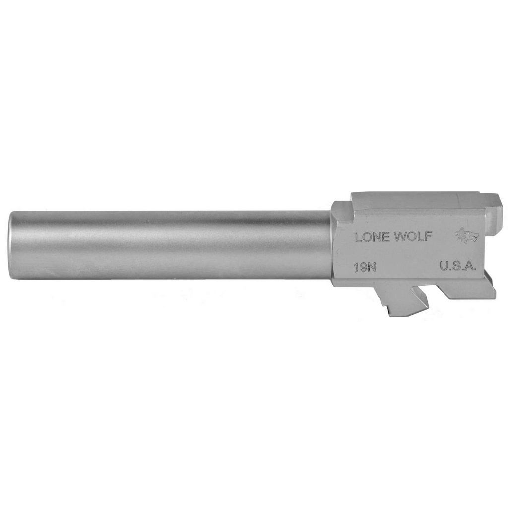 Lone Wolf Glock 19 AlphaWolf Barrel 9MM 4.02" Matte Stainless Steel