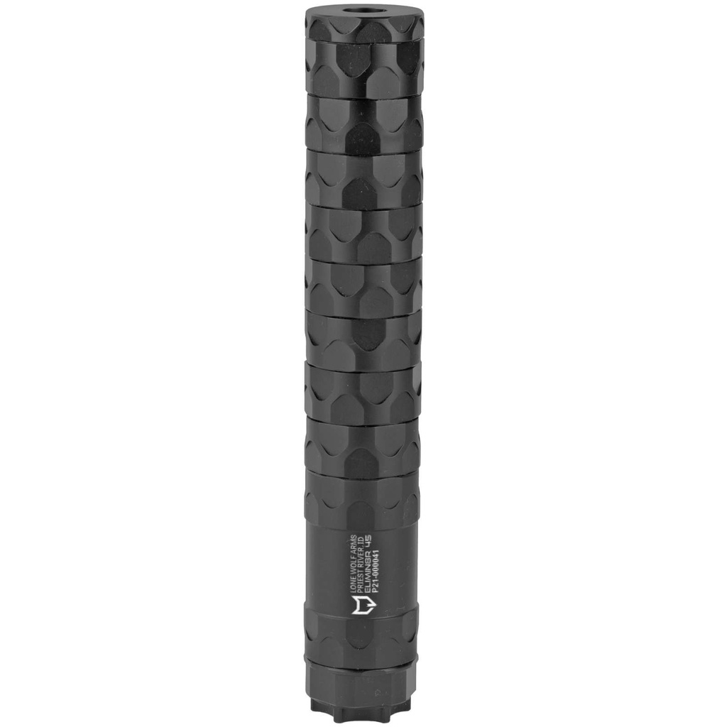 Lone Wolf Elimin8r Modular Suppressor 45ACP Aluminum Black