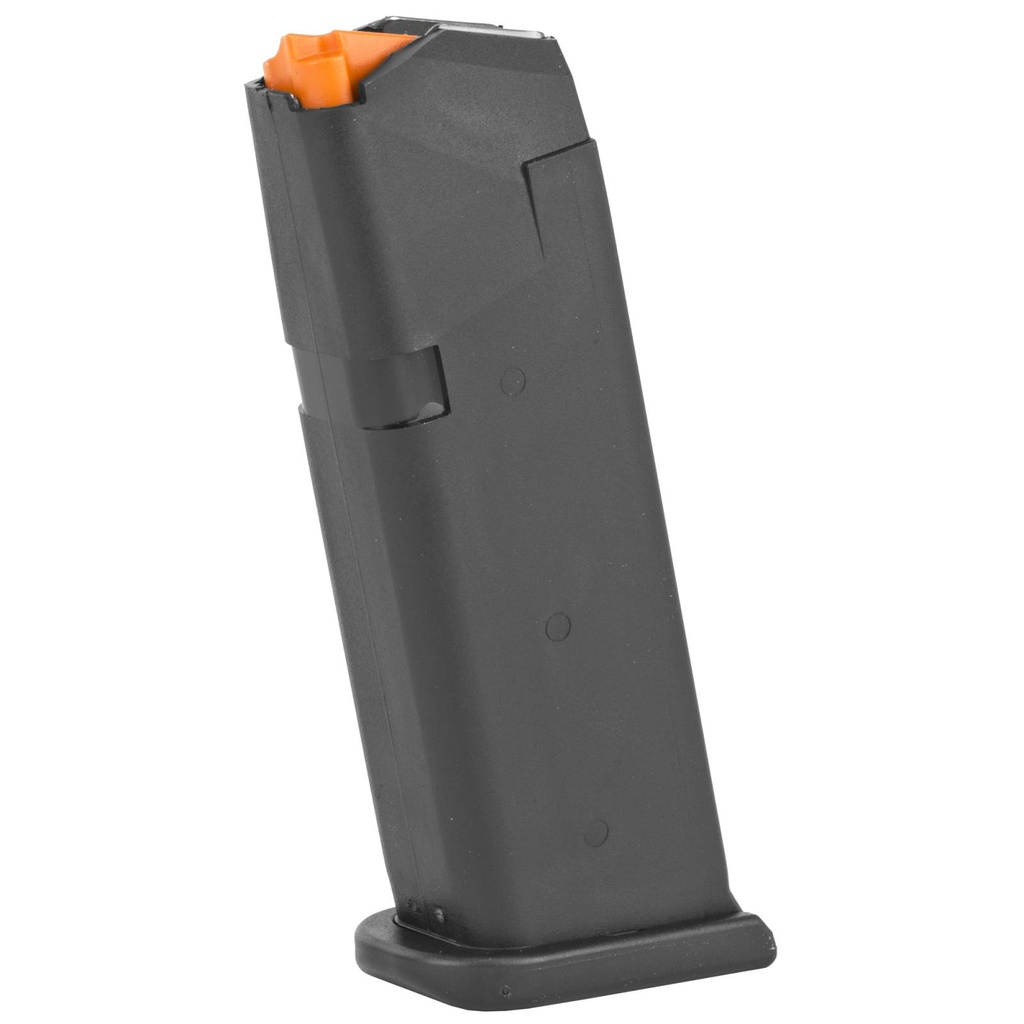 Glock 19 Gen5 Magazine 9MM 15Rds Detachable Orange Follower Black