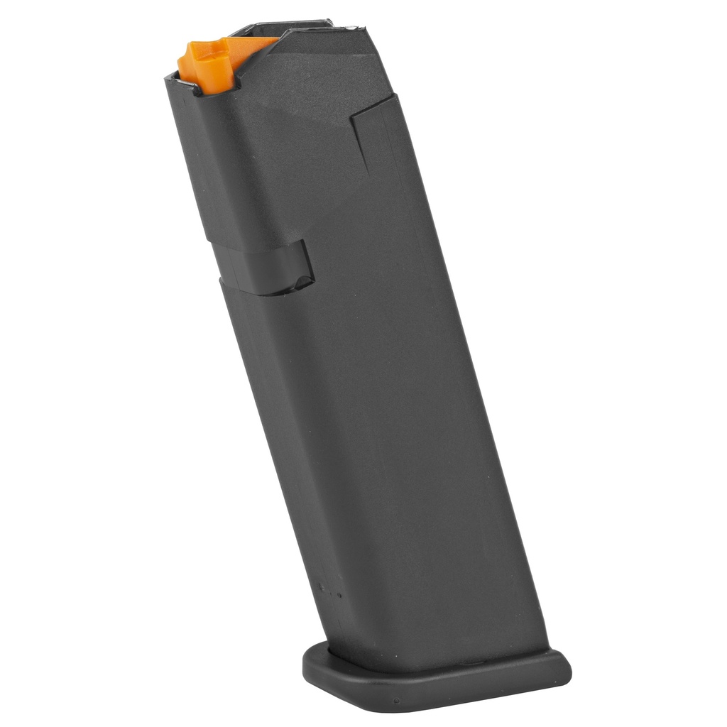 Glock 17/34 Magazine 9MM 17Rds Detachable Orange Follower Black