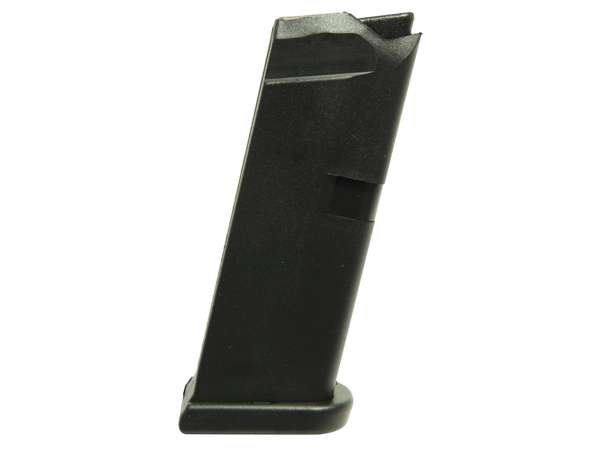 Glock 43 Magazine 9MM 6Rds Detachable Black