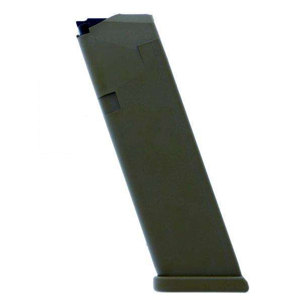 Glock 19 Magazine 9MM 15Rds Detachable Orange Follower OD Green