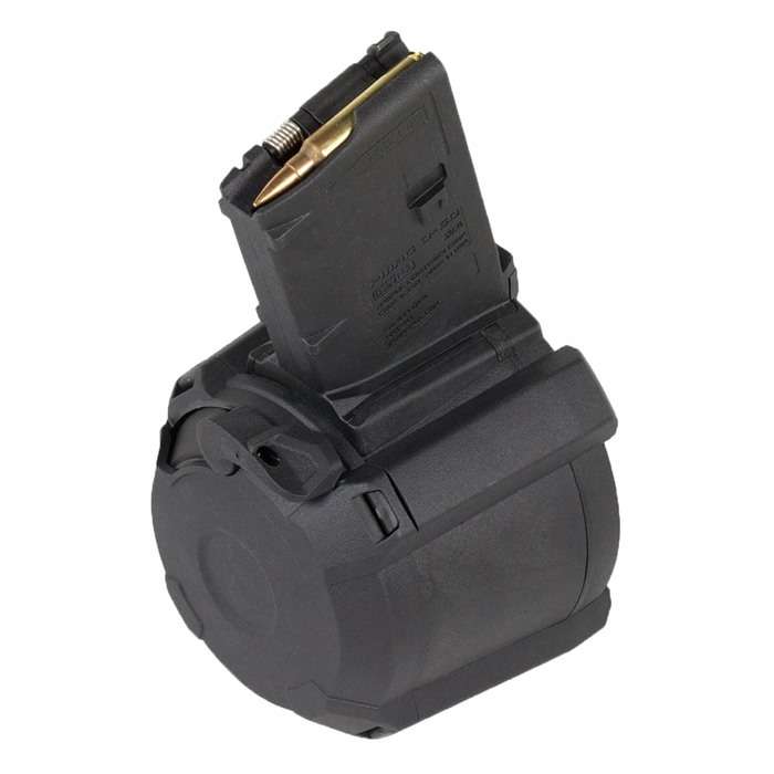 Magpul PMAG AR-15/M4 D-60 5.56NATO 60 Rds Black