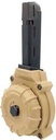 ProMag 9mm 50Rds Drum Glock 17/19 Polymer FDE