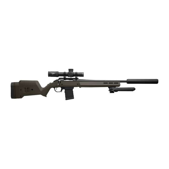 Magpul Hunter American Stock Fits Ruger American Short Action Matte, OD Green 