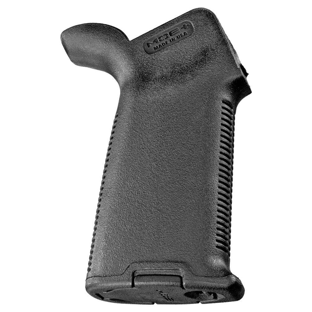 Magpul MOE+ Grip AR w/Wrap-Around Rubber Overmolding Polymer Black 