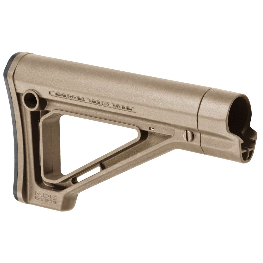 Magpul MOE Carbine Stock Fixed AR15 Mil-Spec FDE