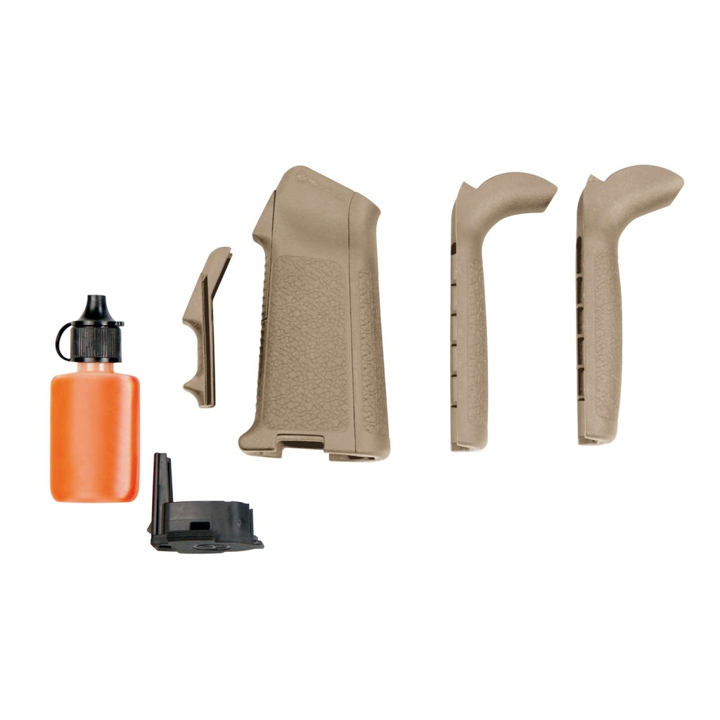 Magpul MIAD Gen 1.1 Grip Kit Type 1 Polymer Aggressive Textured FDE