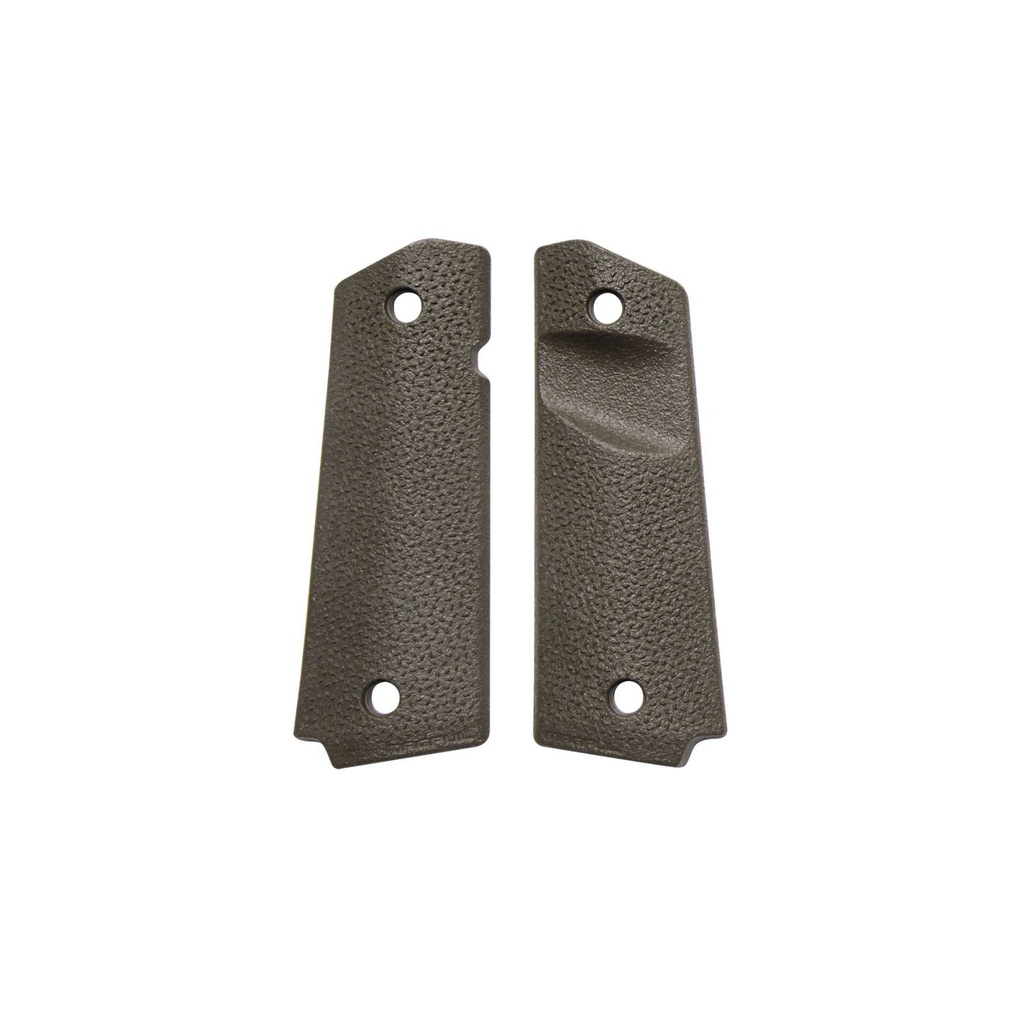 Magpul MOE 1911 Grip Panels TSP Magazine Release Cut-out OD Green