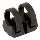 Magpul Light Mount V-Block and Rings Aluminum Polymer Black