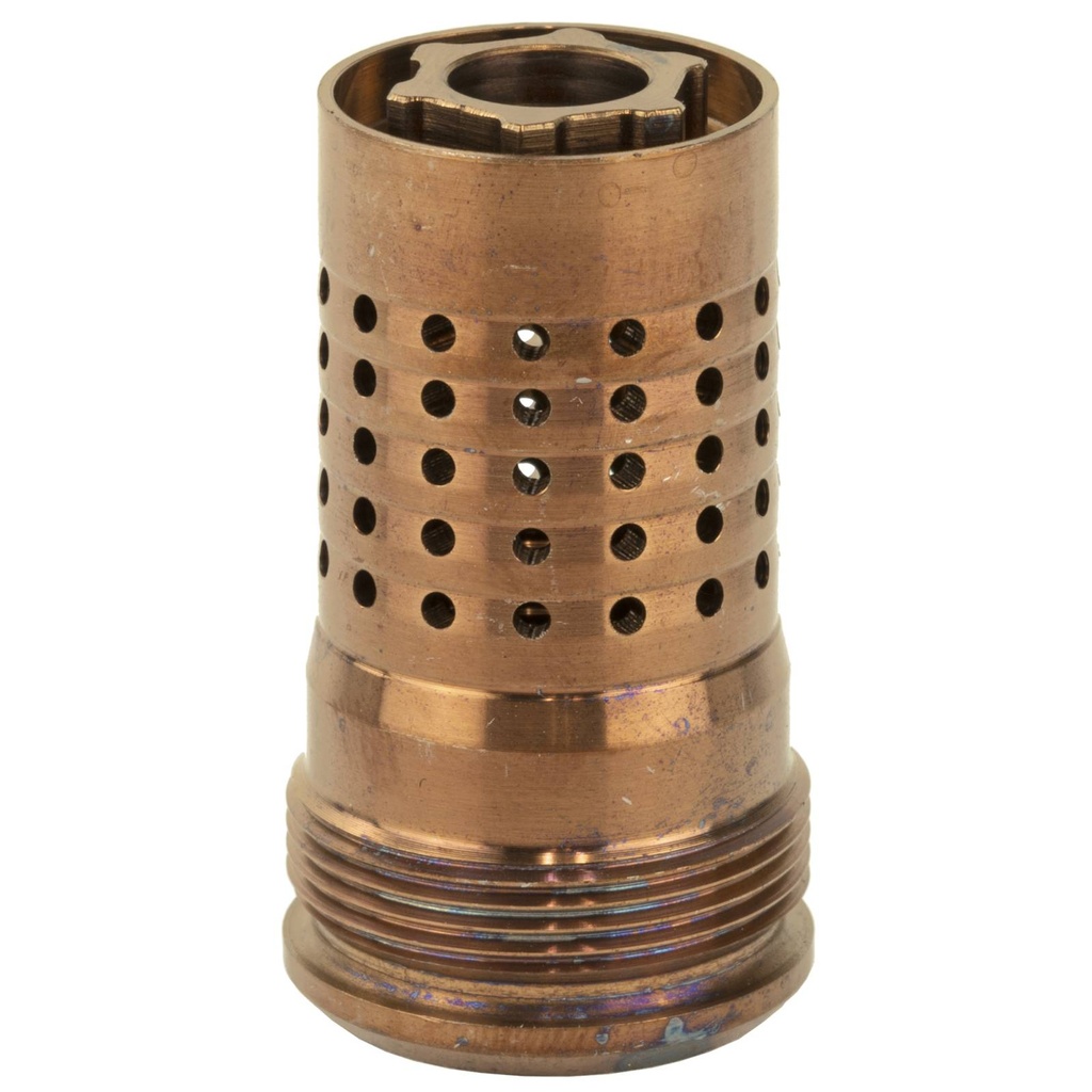 Q Cherry Bomb 7.62MM 5/8"x24 Copper Muzzle Brake