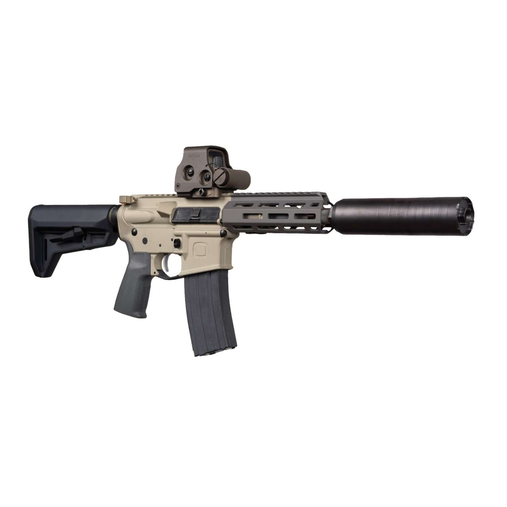 Q Sugar Weasel SBR 300 Blackout 7" 30 Rounds, FDE