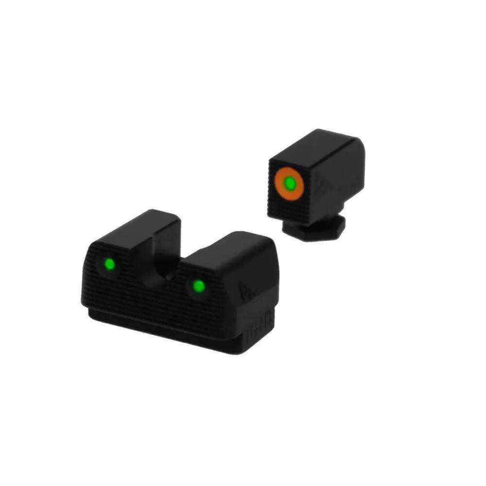 Rival Arms Glock 17/19 Tritium Night Sights Orange Front Ring