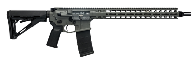 Radian Weapons Model 1 223WYLDE 16" M-LOK Magpul Ambi 30 Rounds, Gray