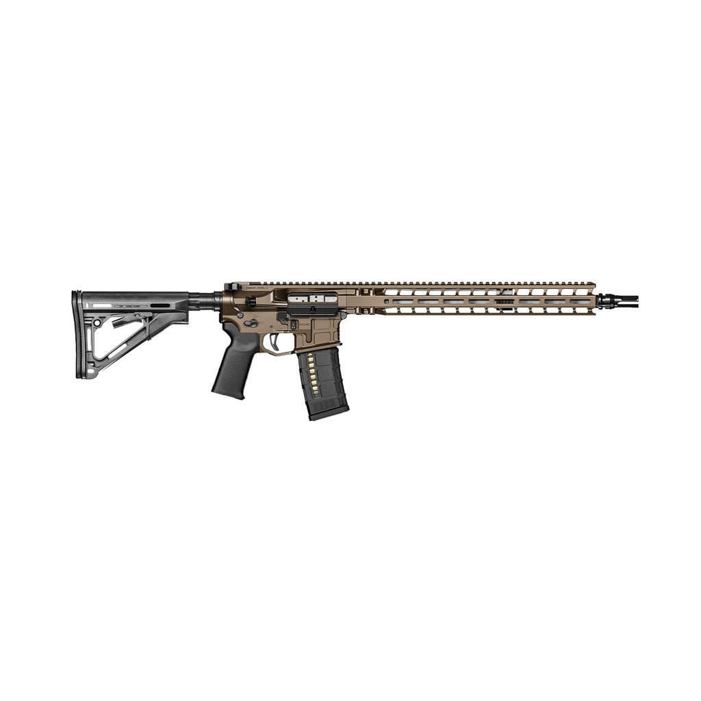 Radian Weapons Model 1 556 NATO 16" Ambi M-LOK 30 Rounds, Cerakote Brown