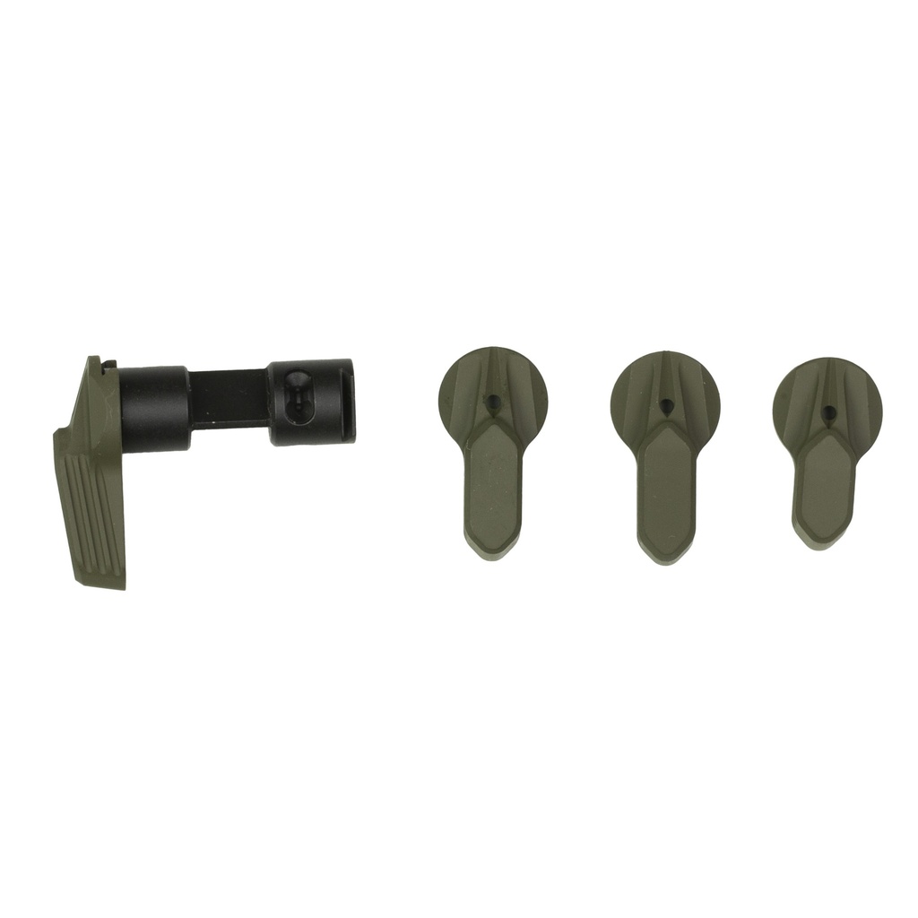 Radian Weapons Talon AR15 Ambi Safety Selector 45/90 Degrees, OD Green