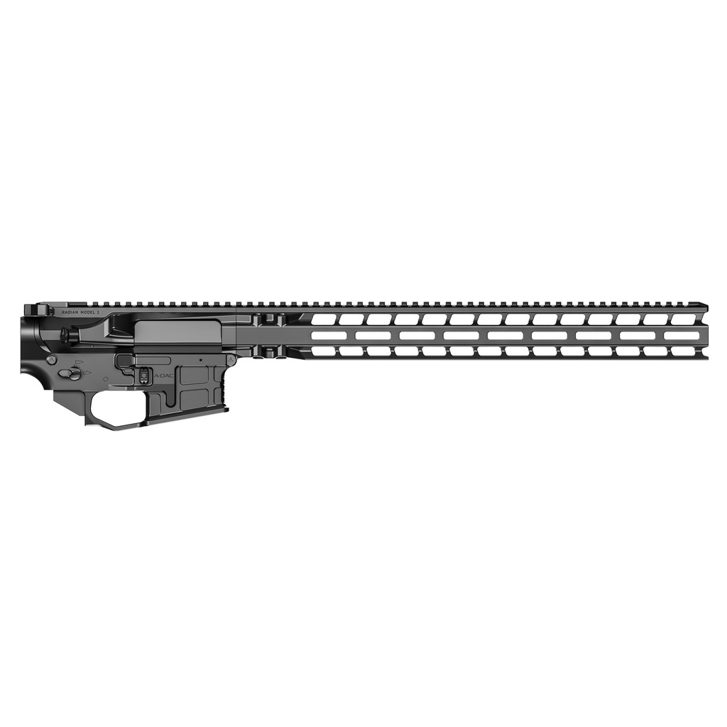 Radian Weapons AX556 Billet Upper/Lower Set 556 NATO 17" MLOK Ambi, Black