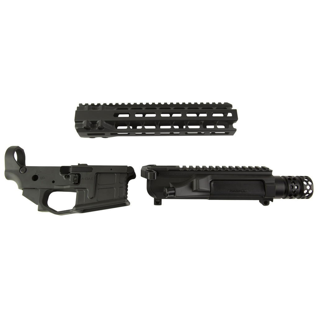 Radian Weapons Billet Upper/Lower Set 556 NATO 10" MLOK Ambi, Black