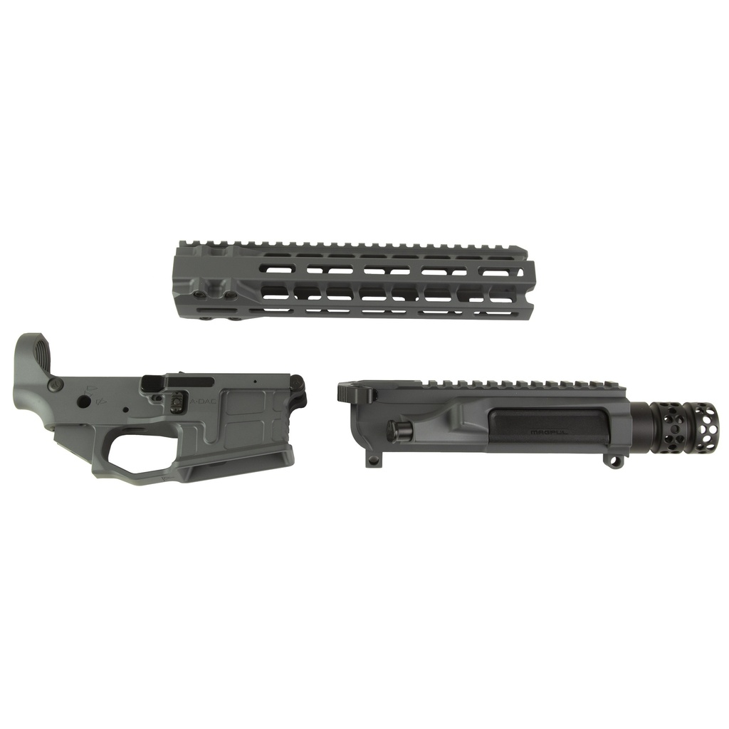 Radian Weapons Billet Upper/Lower Set 556 NATO 10" MLOK Ambi, Gray