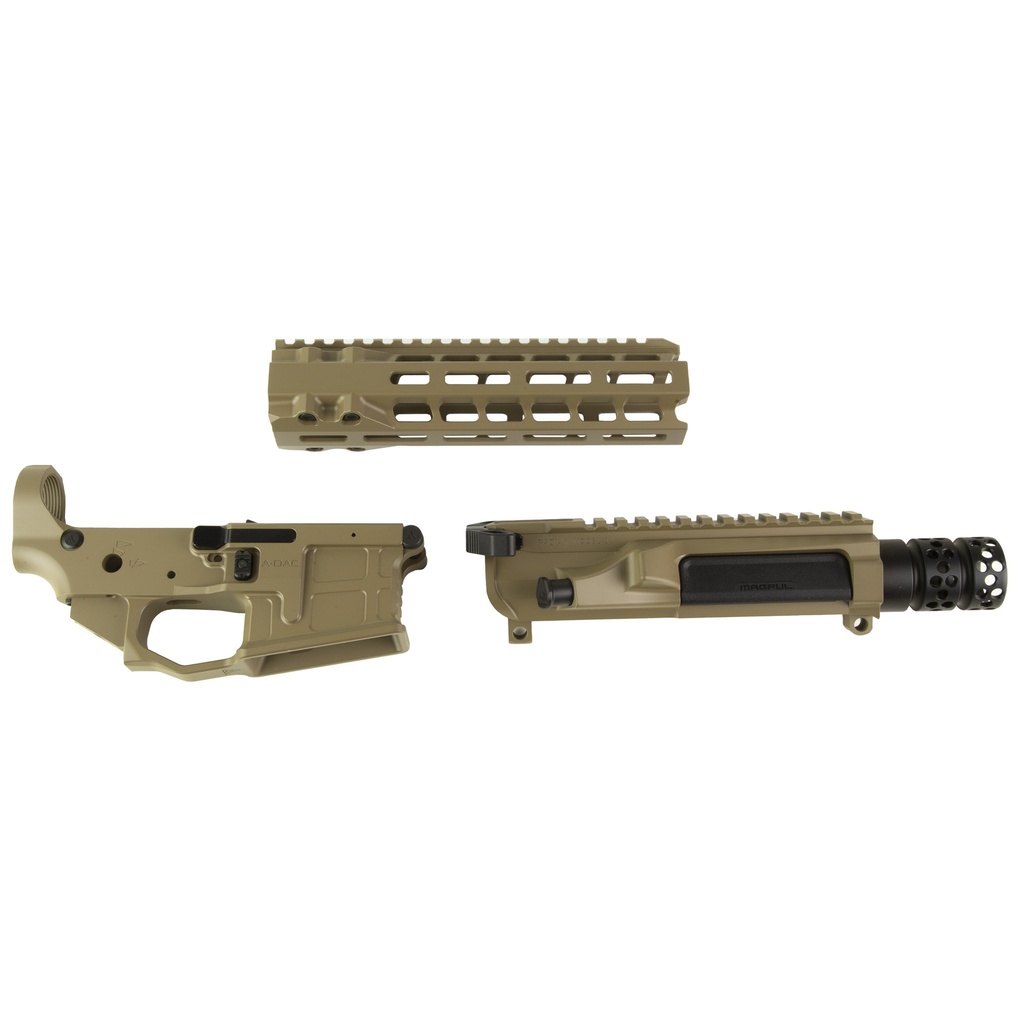 Radian Weapons Billet Upper/Lower Set 556 NATO 8.5" MLOK Ambi, FDE