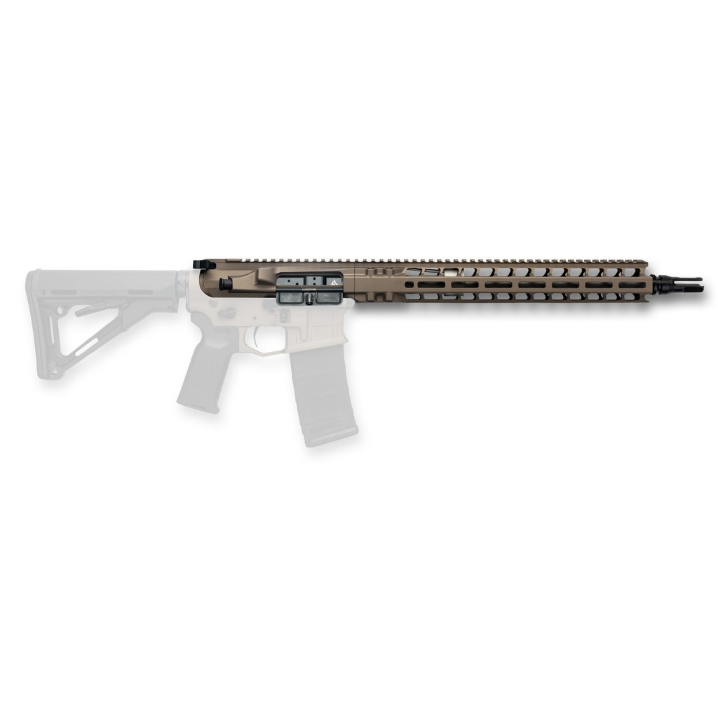 Radian Weapons AR-15 14.5" Complete Upper 223 Wylde MLOK, Cerakote Brown