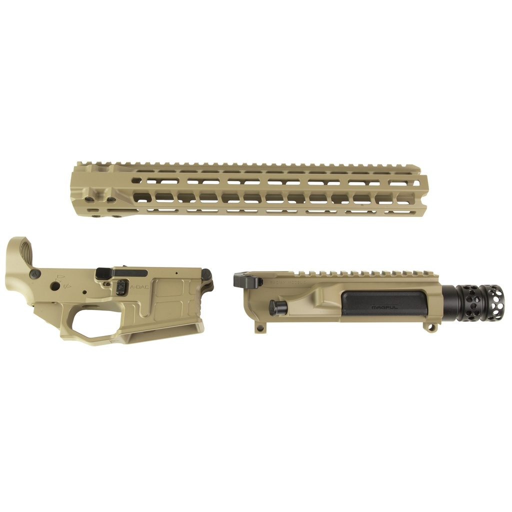 Radian Weapons Billet Upper/Lower Set 556 NATO 14" MLOK Ambi, FDE