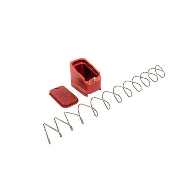 Shield Arms Glock 17/22 Magazine Extension +5/+4 Aluminum Red