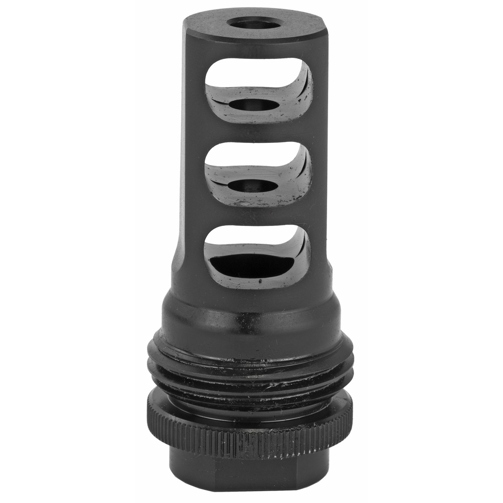 SilencerCo ASR Muzzle Brake, 5.56 NATO, 1/2x28, Black