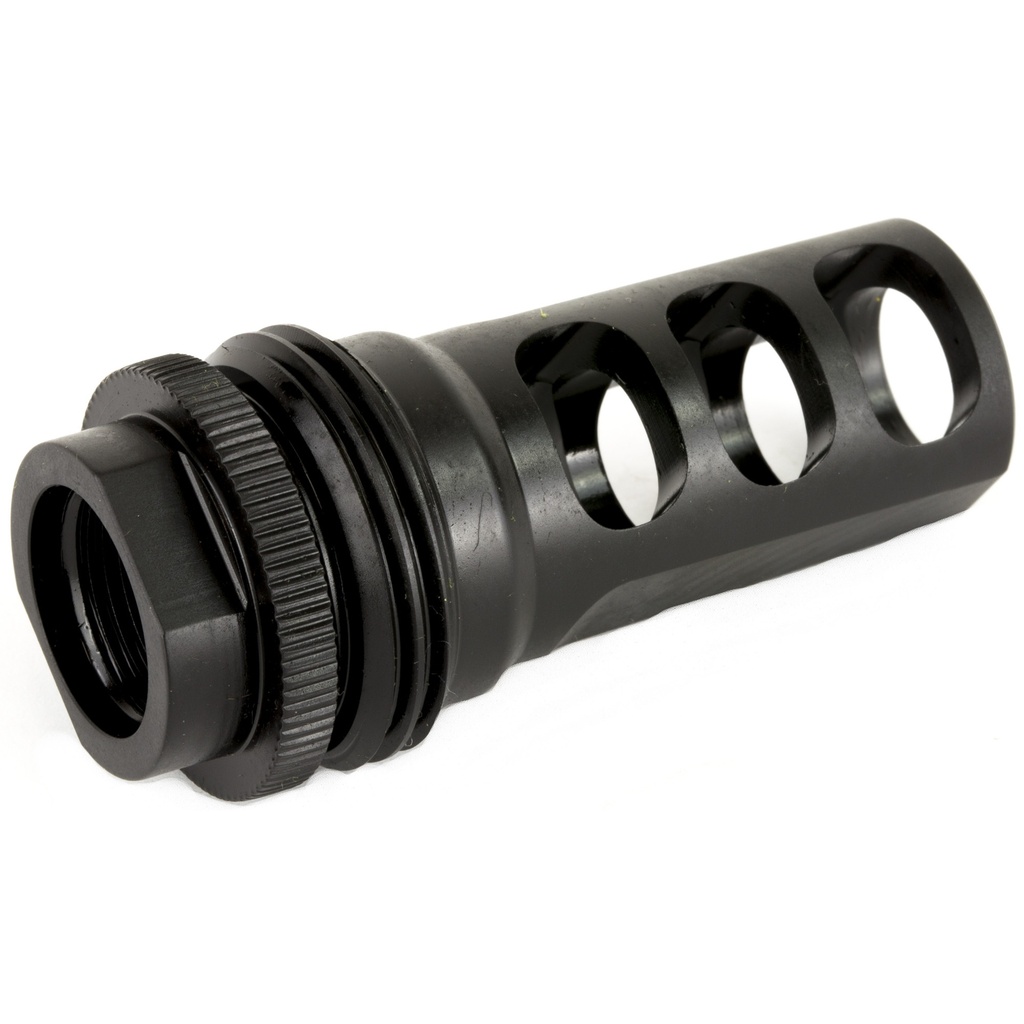 SilencerCo Hybrid ASR Muzzle Brake 5/8X24, .46 Diameter