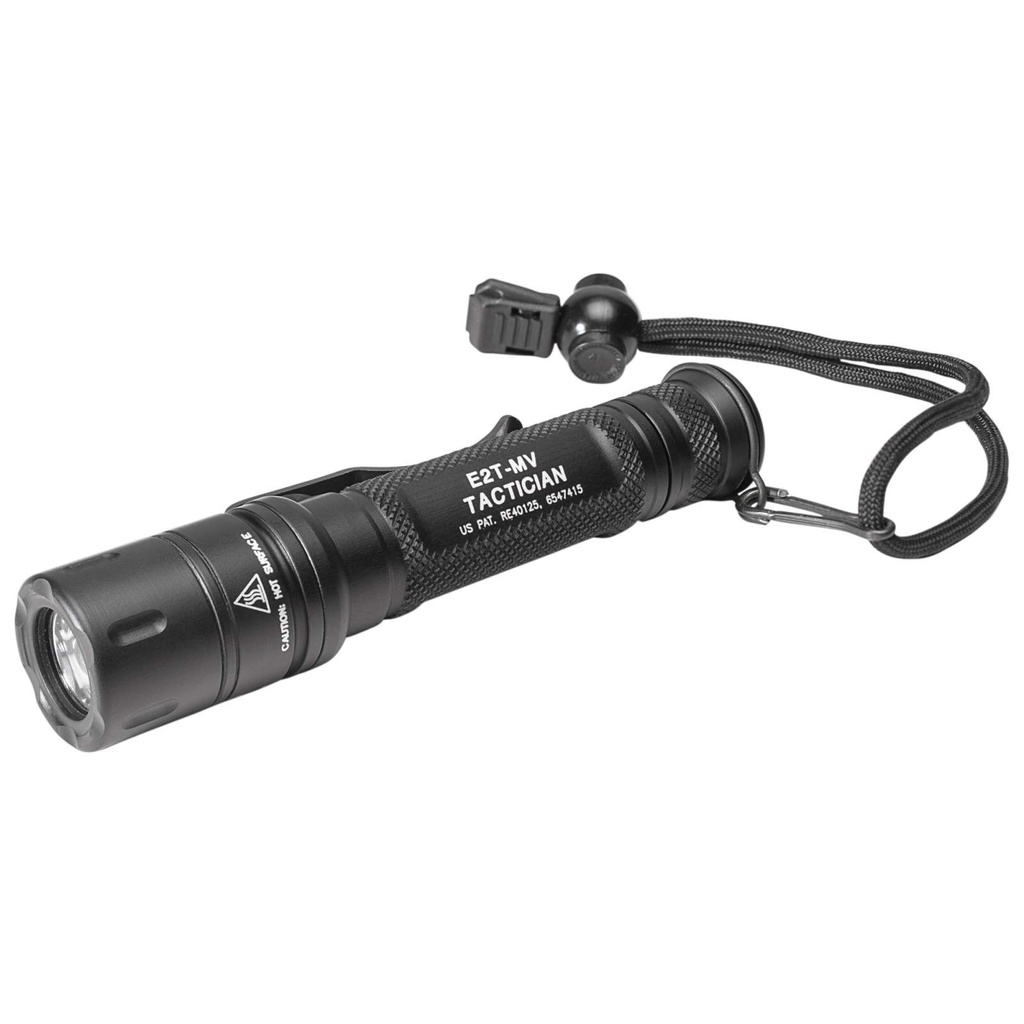 Surefire E2T-MV Tactician 6V Dual Output 5/800 Lumens White LED Black