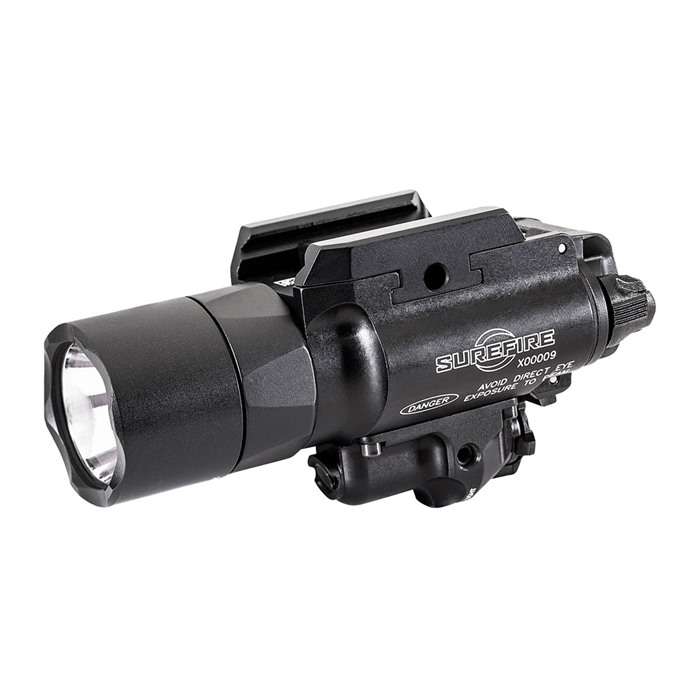 Surefire X400 Turbo Weaponlight w/Laser 650 Lumens Red Laser Black