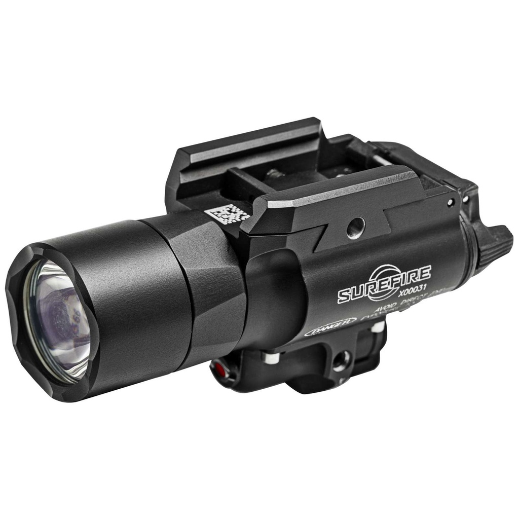 Surefire X400-A-RD Weaponlight and Laser 1000 Lumens Red Laser Black