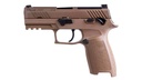 Sig Sauer P320 Carry MA Compliant 9MM 3.9" Manual Safety 10 Round, Coyote