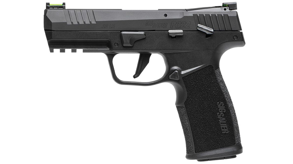 Sig Sauer P322 22LR 4" SAO 10 Rounds, Black