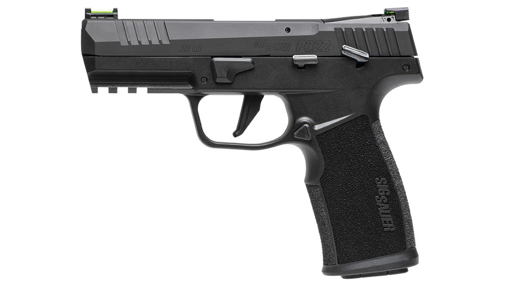 Sig Sauer P322 Compact 22LR 4" MA Compliant 10 Rounds, Black