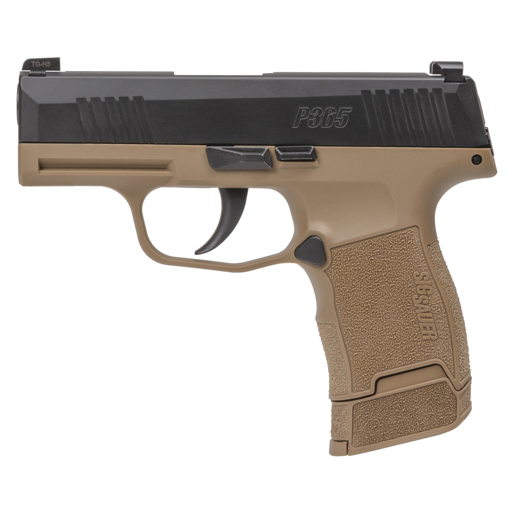 Sig Sauer P365 TALO Tacpac Sub-Compact 9MM 3.1" Polymer Black/Coyote