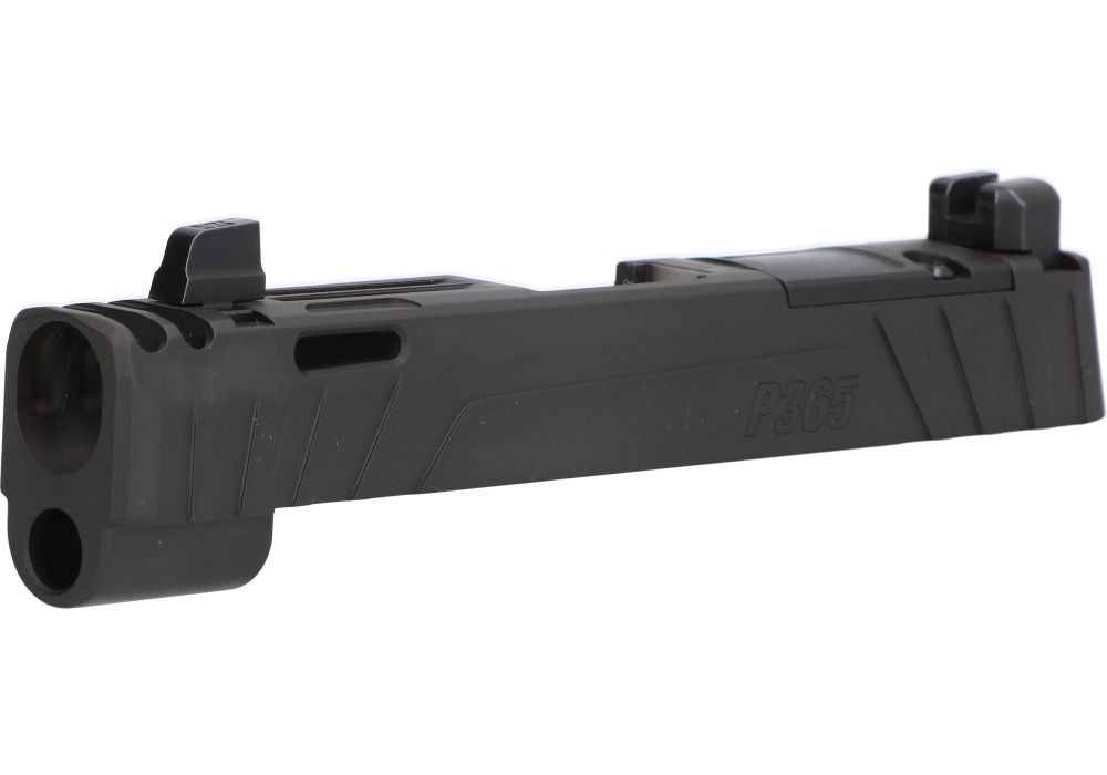 Sig Sauer P365X Spectre Integrated 3.1" 9MM XRAY3 Suppressor Sights Slide Assembly, Black