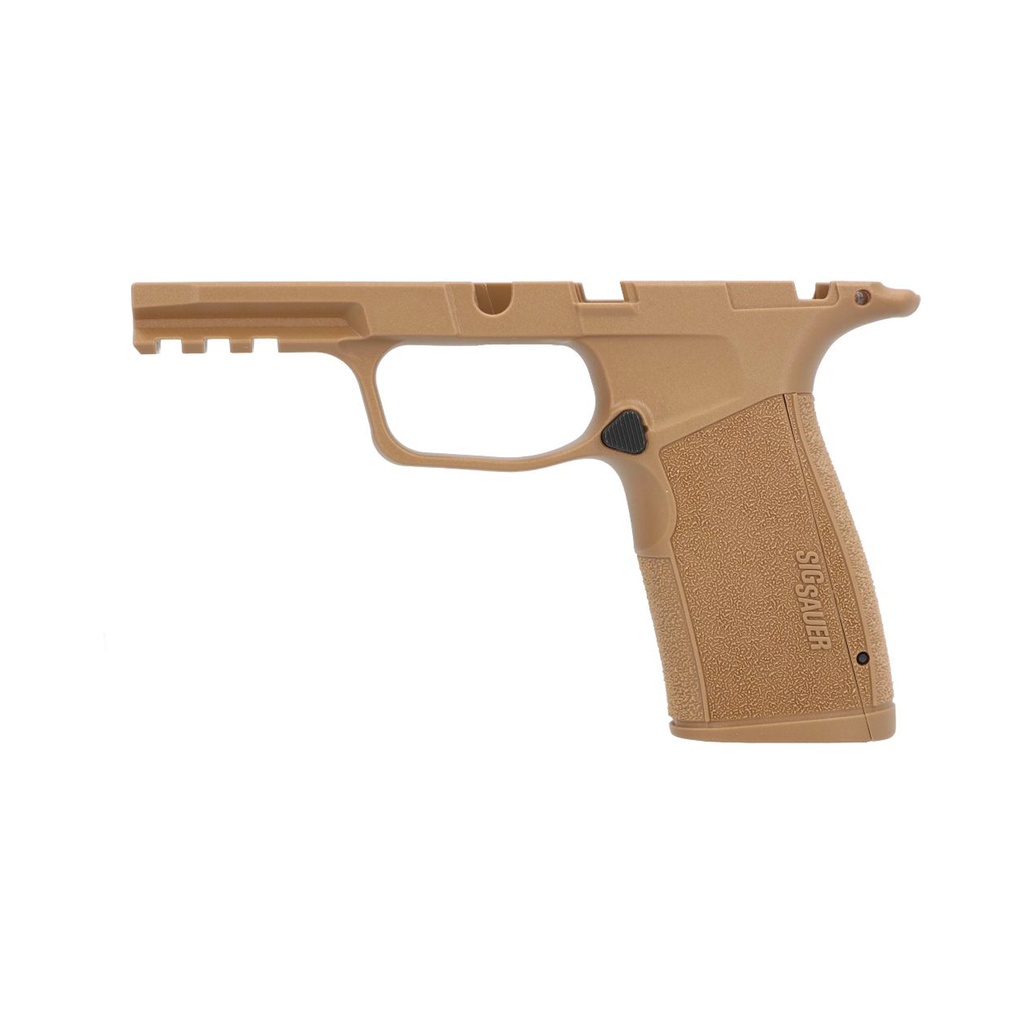 Sig Sauer P365 XMACRO Manual Safety Grip Module, Carry 9/380 S/M/L Backstraps, Coyote