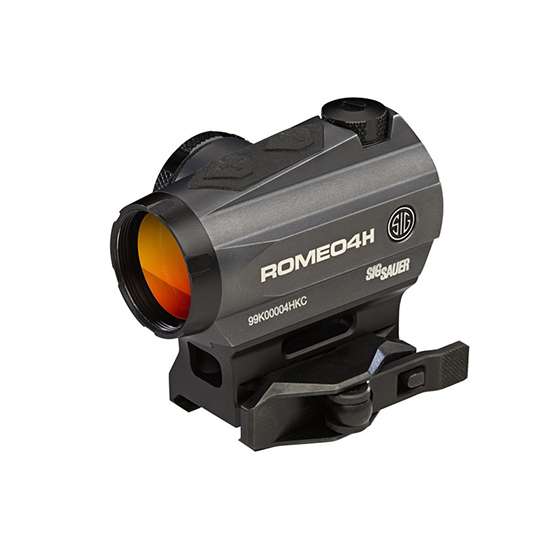 Sig Sauer Electro-Optics Romeo4H 1x 20mm 2 MOA Red Dot Graphite